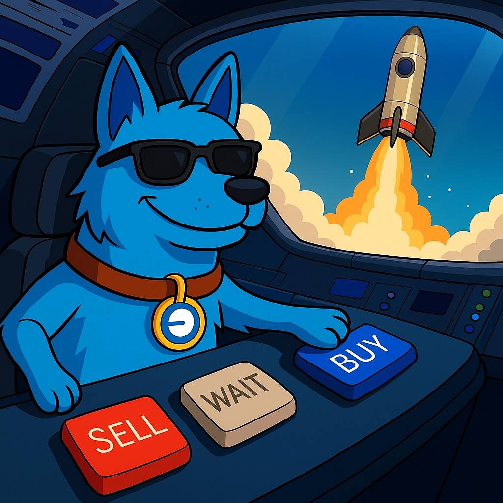 Barko in spaceship cockpit with rocket launch